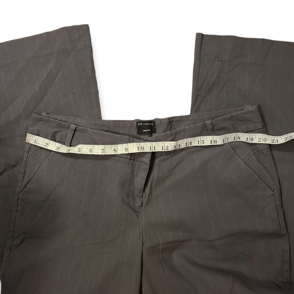 The Limited The Drew cut Grey pinstripe dress pants Size 18 - Picture 3 of 9